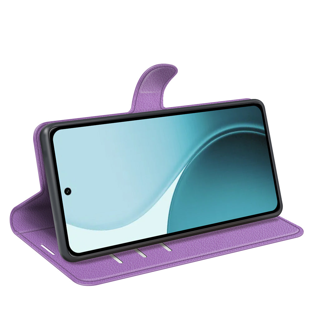 OPPO Reno14 Pro PU Wallet Case [Purple]