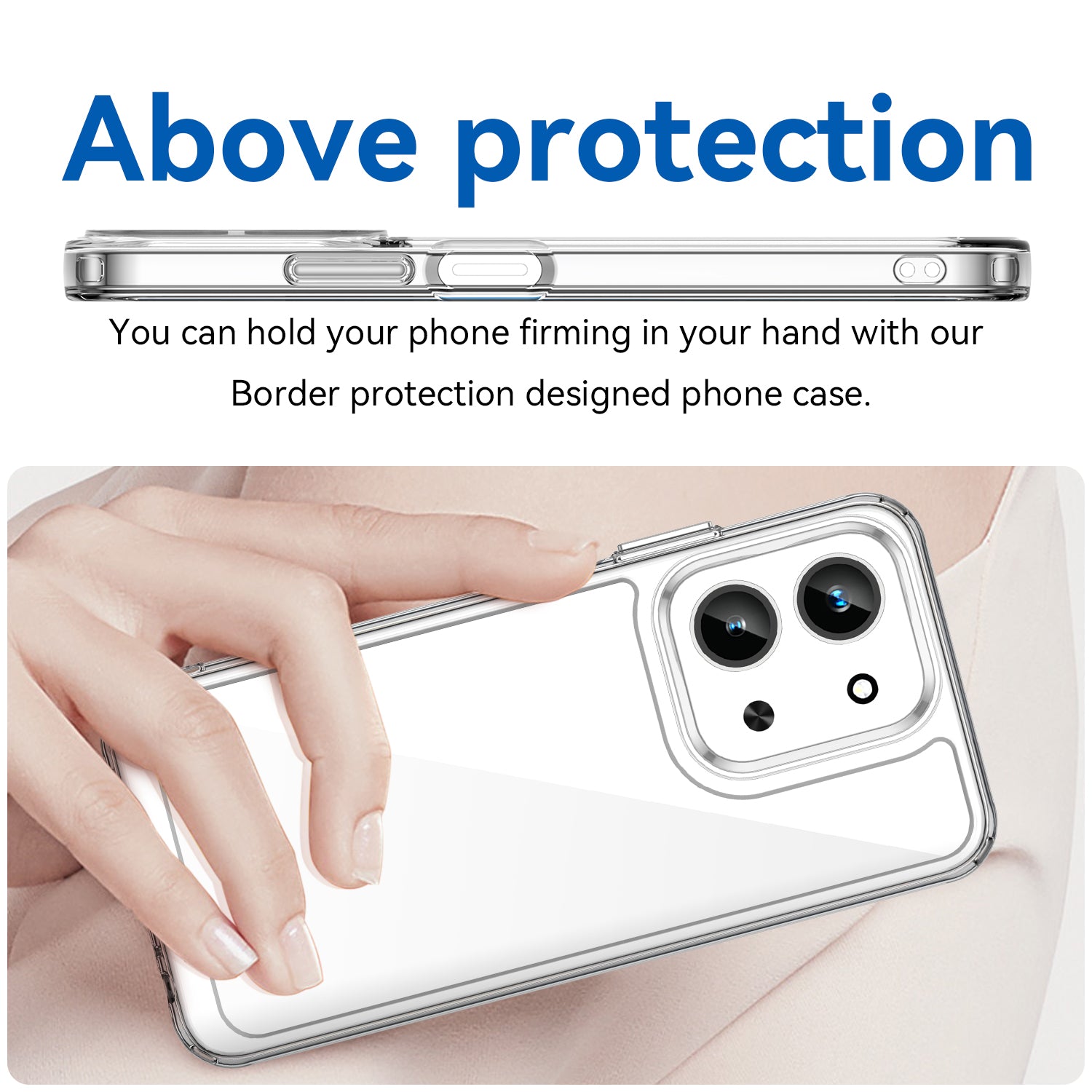 Xiaomi 15C 4G Soft TPU Bumper Shockproof Cover Case [Clear]