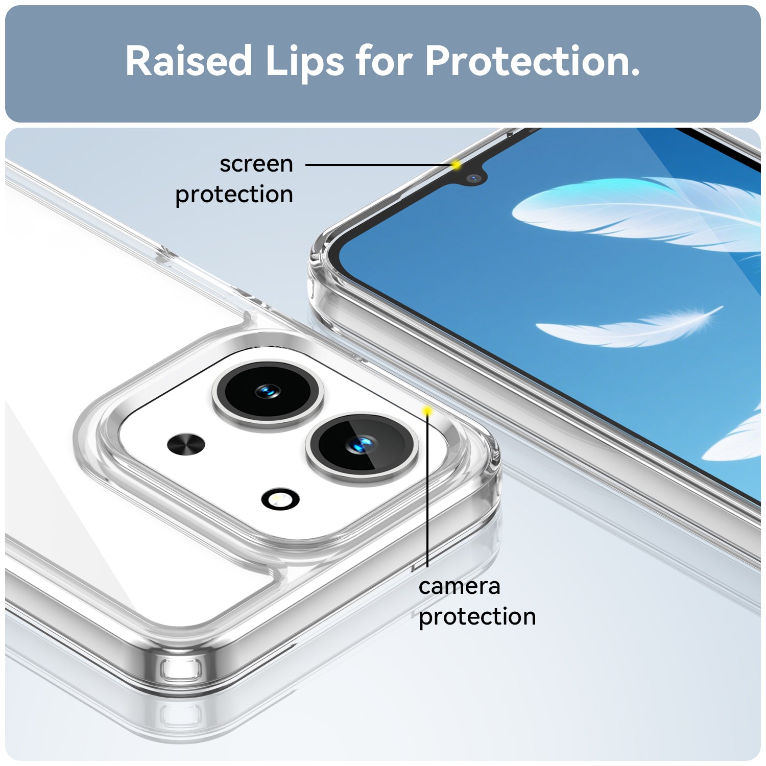 Xiaomi 15C 4G Soft TPU Bumper Shockproof Cover Case [Clear]
