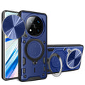 Xiaomi Redmi Note 14 Pro Plus 5G Ring Kickstand Case w/ Camera Cover [Navy] - Navy