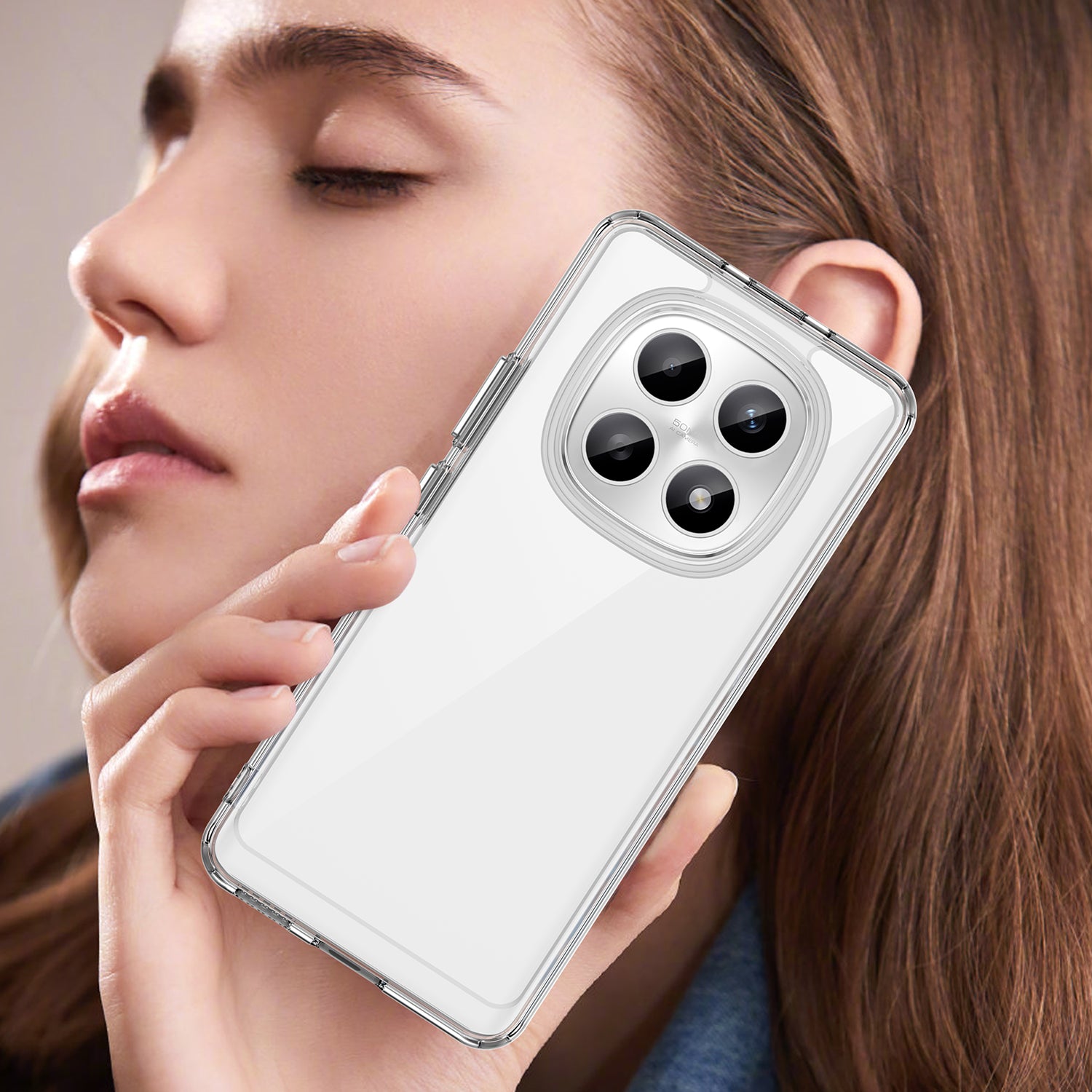 Xiaomi Redmi Note 15 4G / 5G Soft TPU Bumper Shockproof Cover Case [Clear]