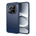 Redmi Note 15 Pro 5G Carbon Fibre TPU Case Slim Shockproof Cover Navy - Navy