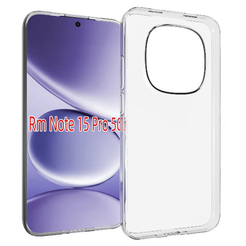 Redmi Note 15 Pro 5G Soft Gel Case - Slim Design
