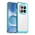 Xiaomi Redmi Note 15 Pro 5G Soft TPU Bumper Shockproof Cover Case [Clear Blue] - Clear Blue