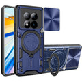 Redmi Note 15 Pro Plus 5G  Ring Kickstand Case w/ Camera Cover [Navy] - Navy