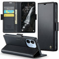 Xiaomi Redmi Note 17 Pro 5G CaseMe Retro Wallet Case [Black] - Black