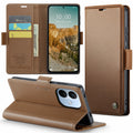 Xiaomi Redmi Note 17 Pro 5G CaseMe Retro Wallet Case [Brown] - Brown
