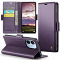 Xiaomi Redmi Note 17 Pro 5G CaseMe Retro Wallet Case [Purple] - Purple
