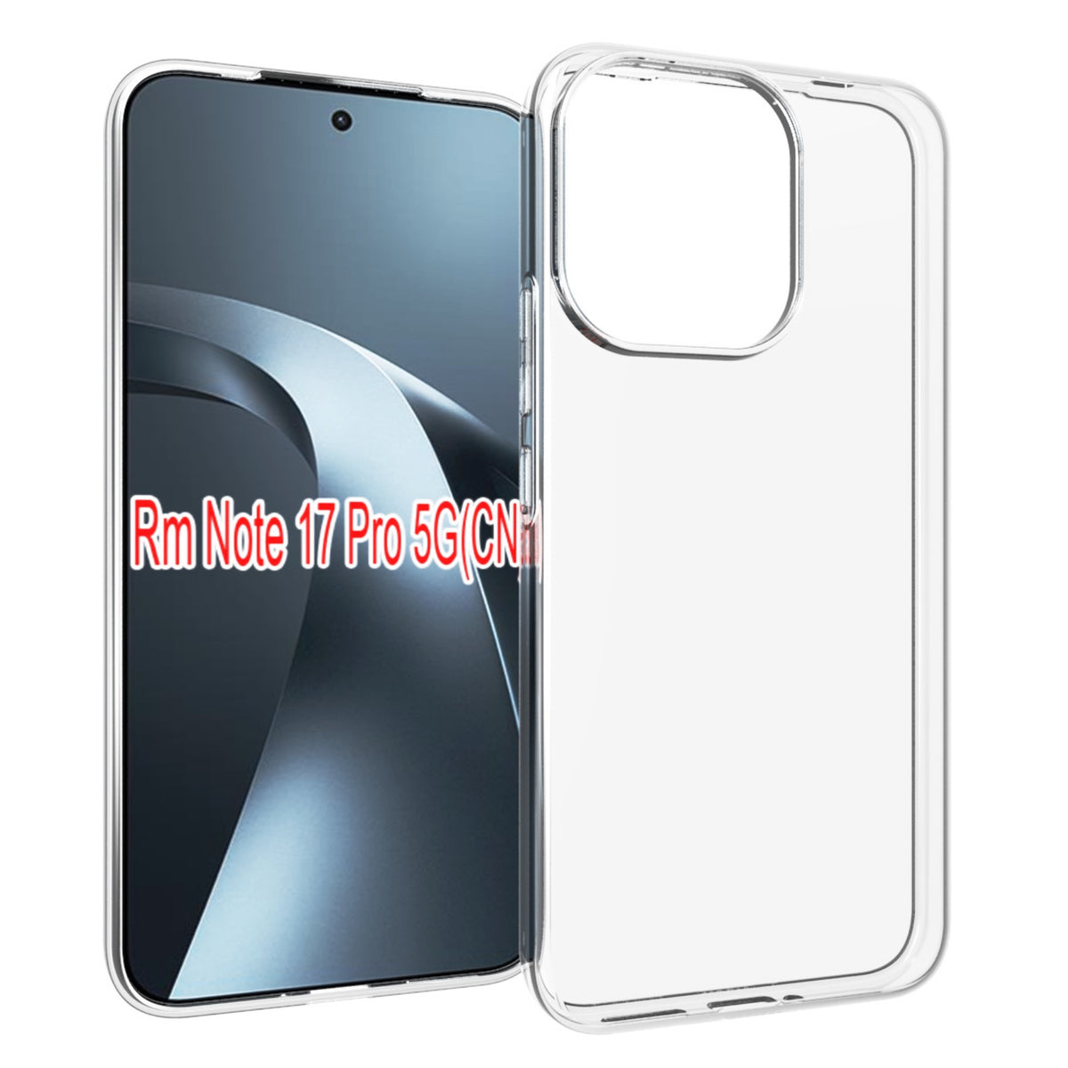 Xiaomi Redmi Note 17 Pro 5G  Soft Gel Case - Slim Design