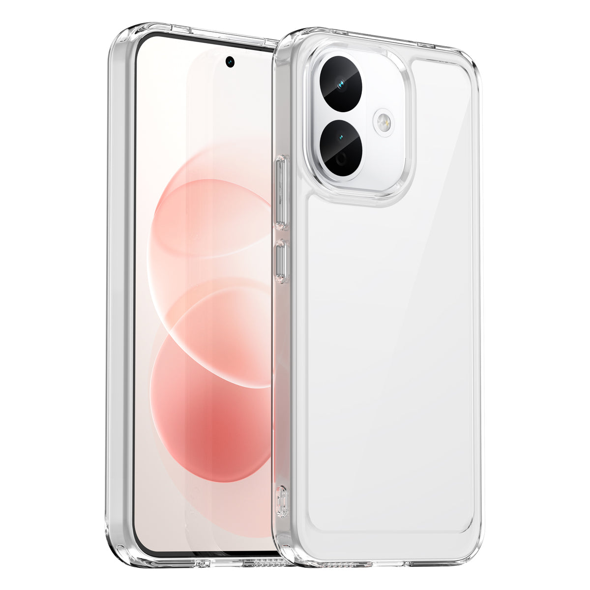 Xiaomi Redme Note 70 Pro 5G Soft TPU Bumper Shockproof Cover Case [Clear]