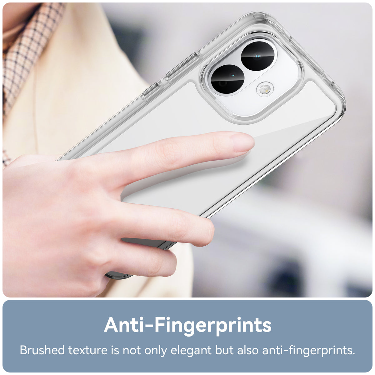 Xiaomi Redme Note 70 Pro 5G Soft TPU Bumper Shockproof Cover Case [Clear]