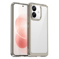 Xiaomi Redme Note 70 Pro 5G Soft TPU Bumper Shockproof Cover Case [Clear Grey] - Clear Grey