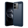Xiaomi Redmi Note 17 Pro Max 5G Carbon Fibre TPU Case Slim Shockproof Cover [Navy] - Navy