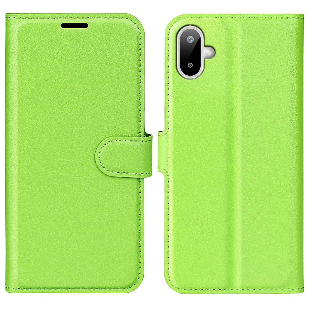 Samsung Galaxy A07 PU Wallet Case [Green]