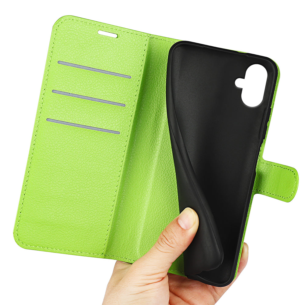 Samsung Galaxy A07 PU Wallet Case [Green]