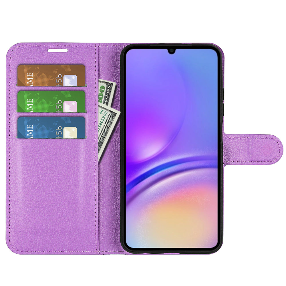Samsung Galaxy A07 PU Wallet Case [Purple]