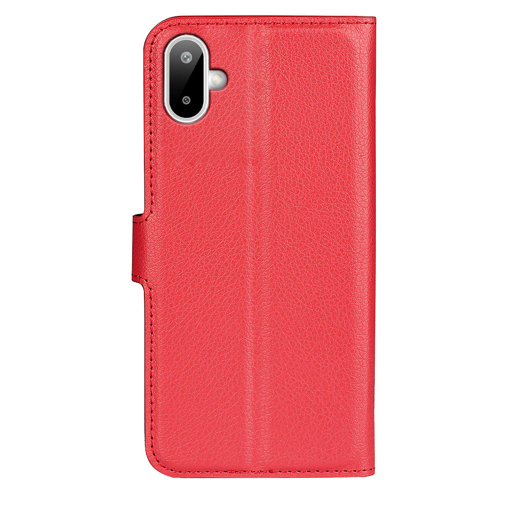 Samsung Galaxy A07 PU Wallet Case [Red]