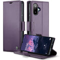 Samsung Galaxy A07 CaseMe Retro Wallet Case [Purple] - Purple