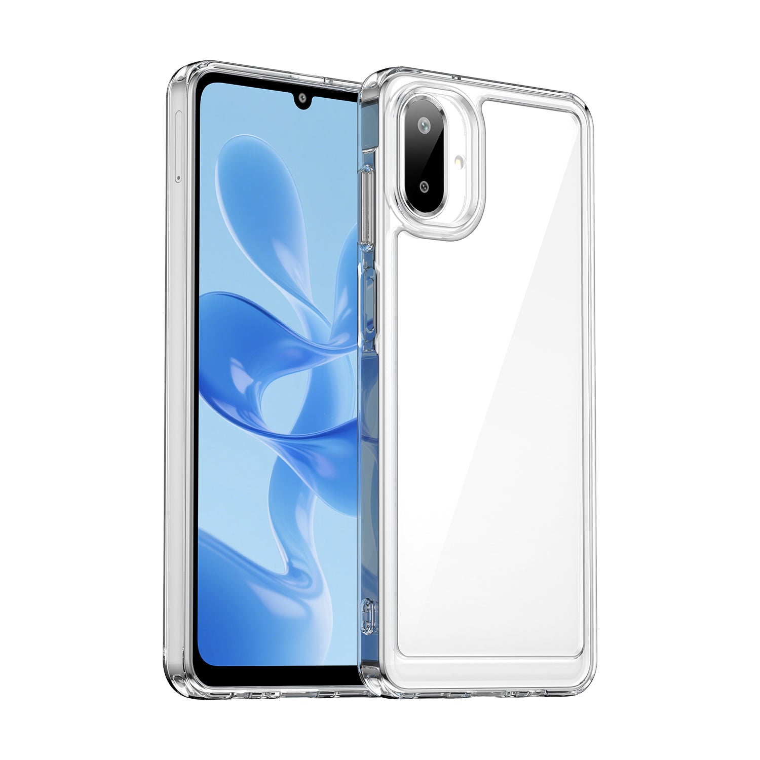 Samsung Galaxy A07 Soft TPU Bumper Case [Clear]
