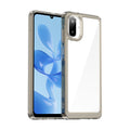 Samsung Galaxy A07 Soft TPU Bumper Case [Clear Grey] - Clear Grey