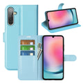 Samsung Galaxy A17 PU Wallet Case [LightBlue] - LightBlue