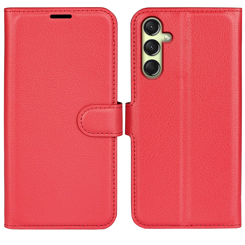 Samsung Galaxy A17 5G PU Wallet Case [Red]