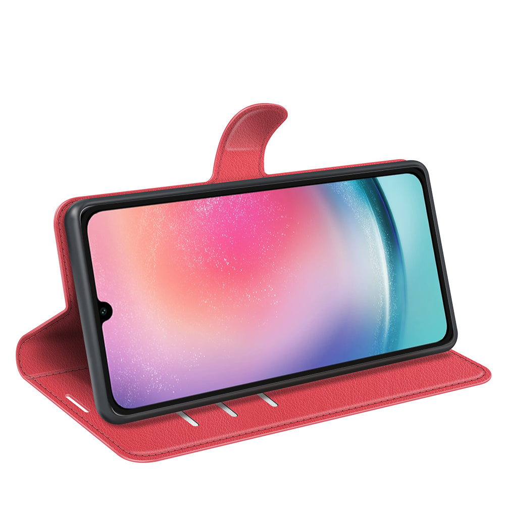Samsung Galaxy A17 5G PU Wallet Case [Red]