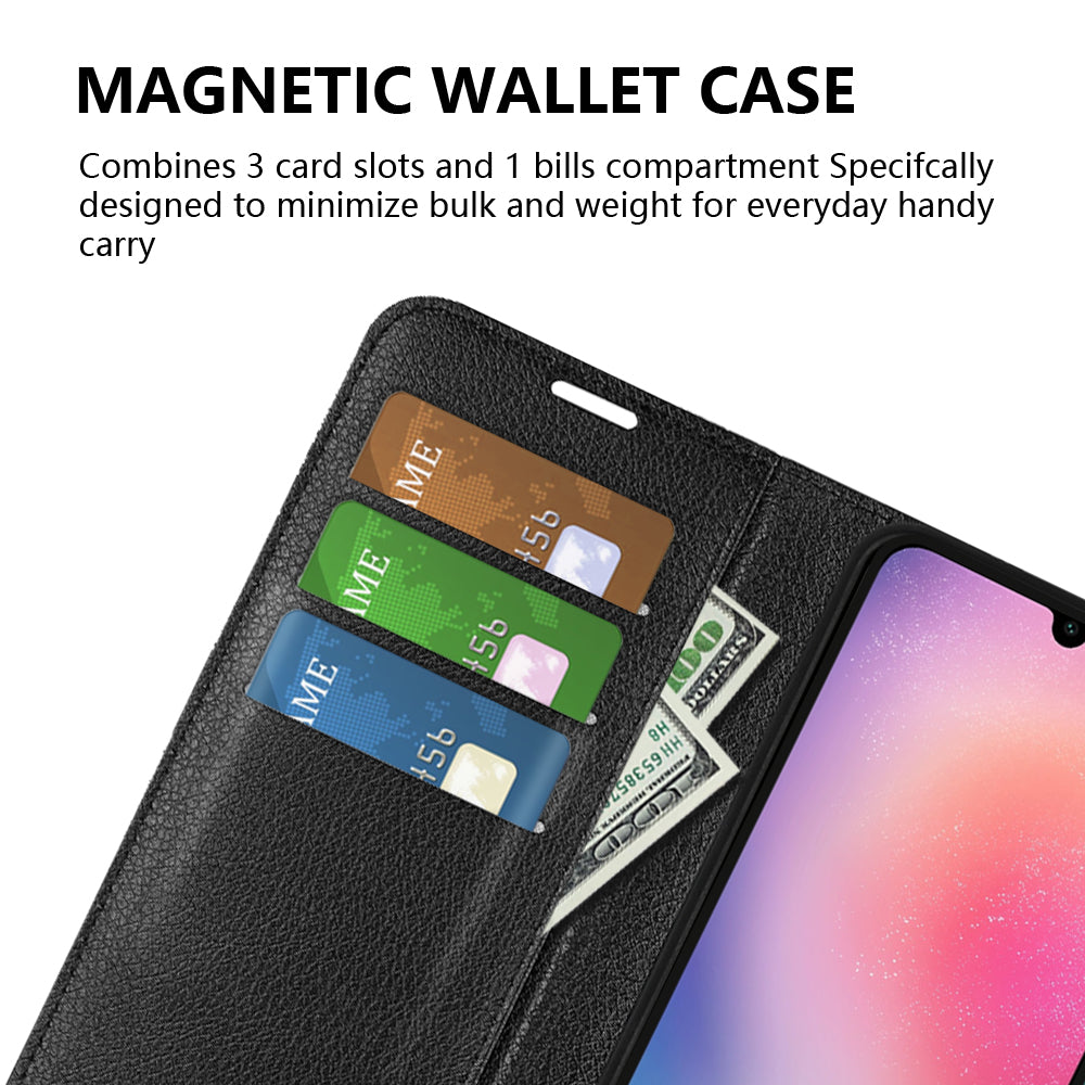 Samsung Galaxy A17 5G PU Wallet Case [Green]