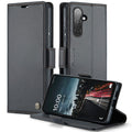 Samsung Galaxy A17 CaseMe Retro Wallet Case [Black] - Black