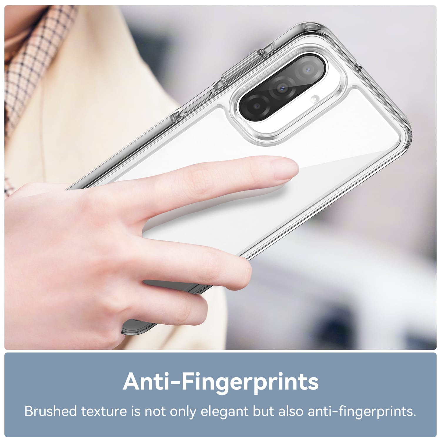 Samsung Galaxy A17 5G Soft TPU Bumper Case [Clear]