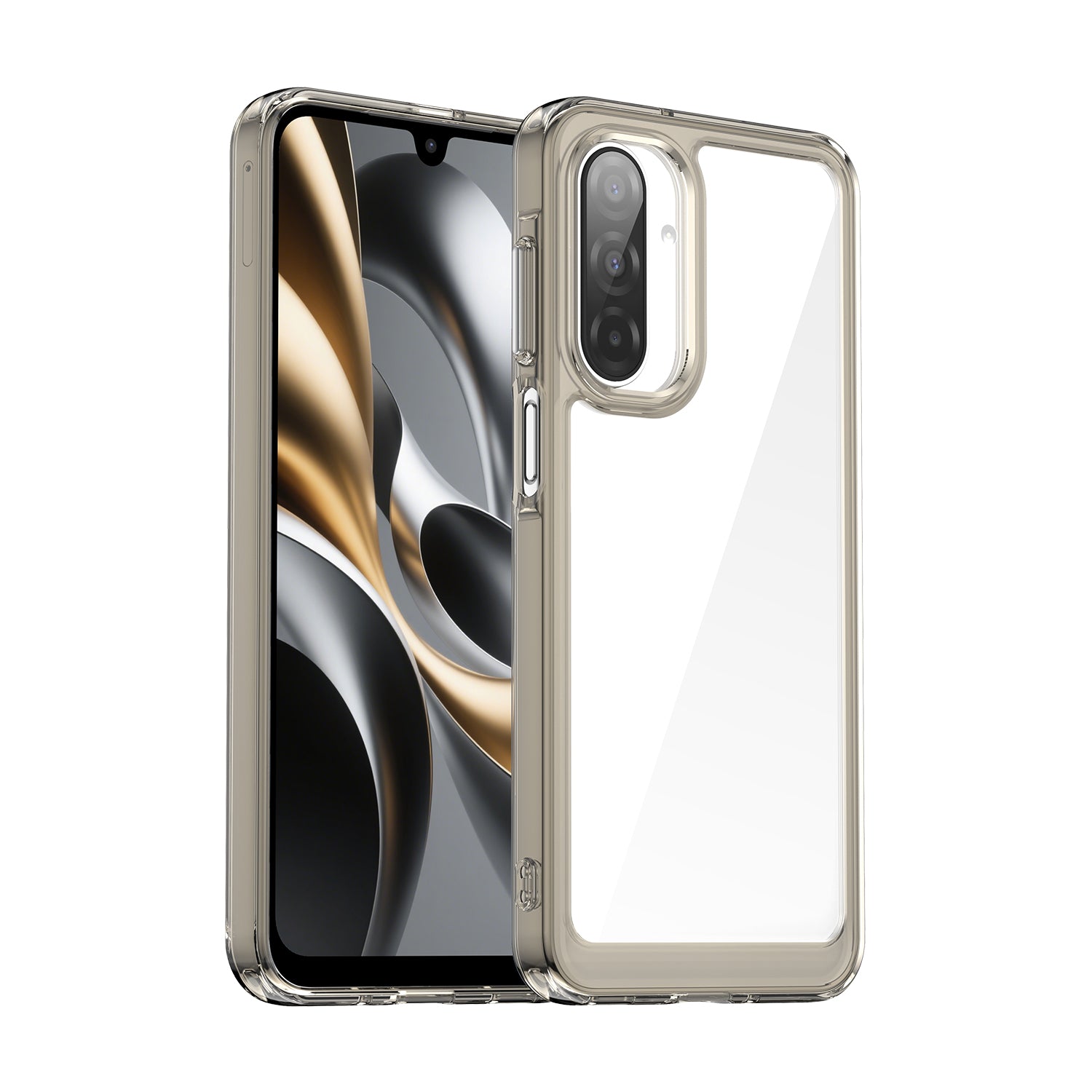 Samsung Galaxy A17 5G Soft TPU Bumper Case [Clear Grey]