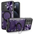 Samsung A17 Ring Kickstand Case w/ Camera Cover [Purple] - Purple