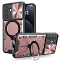 Samsung A17 Ring Kickstand Case w/ Camera Cover [Rose Gold] - Rose Gold