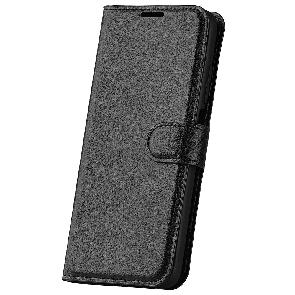 Wallet Case for Samsung Galaxy A27 5G – PU Leather Flip Cover with Card Holder & Stand [Black]