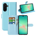 Wallet Case for Samsung Galaxy A27 5G – PU Leather Flip Cover with Card Holder & Stand [LightBlue] - LightBlue