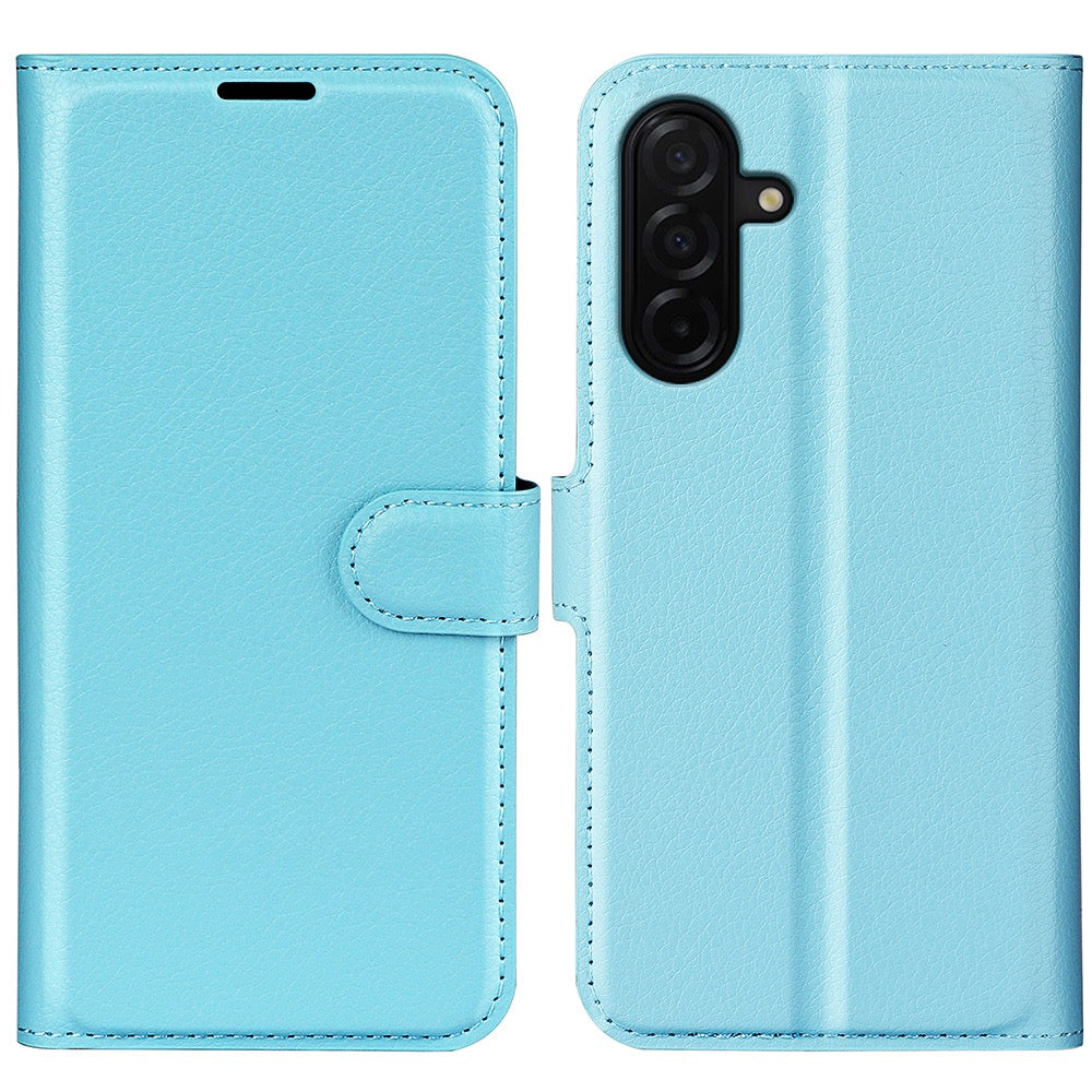 Wallet Case for Samsung Galaxy A27 5G – PU Leather Flip Cover with Card Holder & Stand [LightBlue]