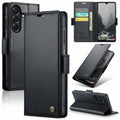 Samsung Galaxy A27 5G CaseMe Retro Wallet Case [Black] - Black