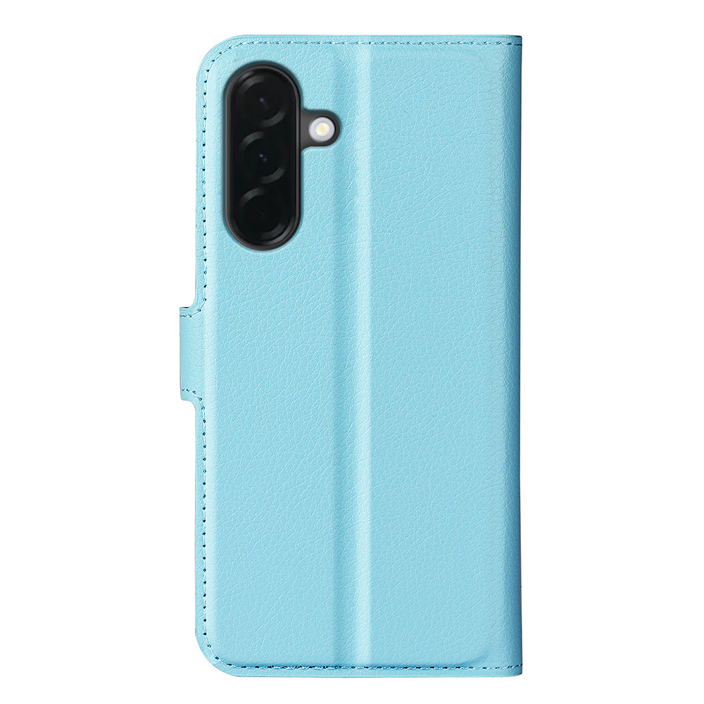 Wallet Case for Samsung Galaxy A37 5G – PU Leather Flip Cover with Card Holder & Stand [LightBlue]