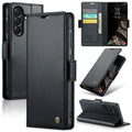 Samsung Galaxy A37 5G CaseMe Retro Wallet Case [Black] - Black