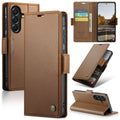 Samsung Galaxy A37 5G CaseMe Retro Wallet Case [Brown] - Brown