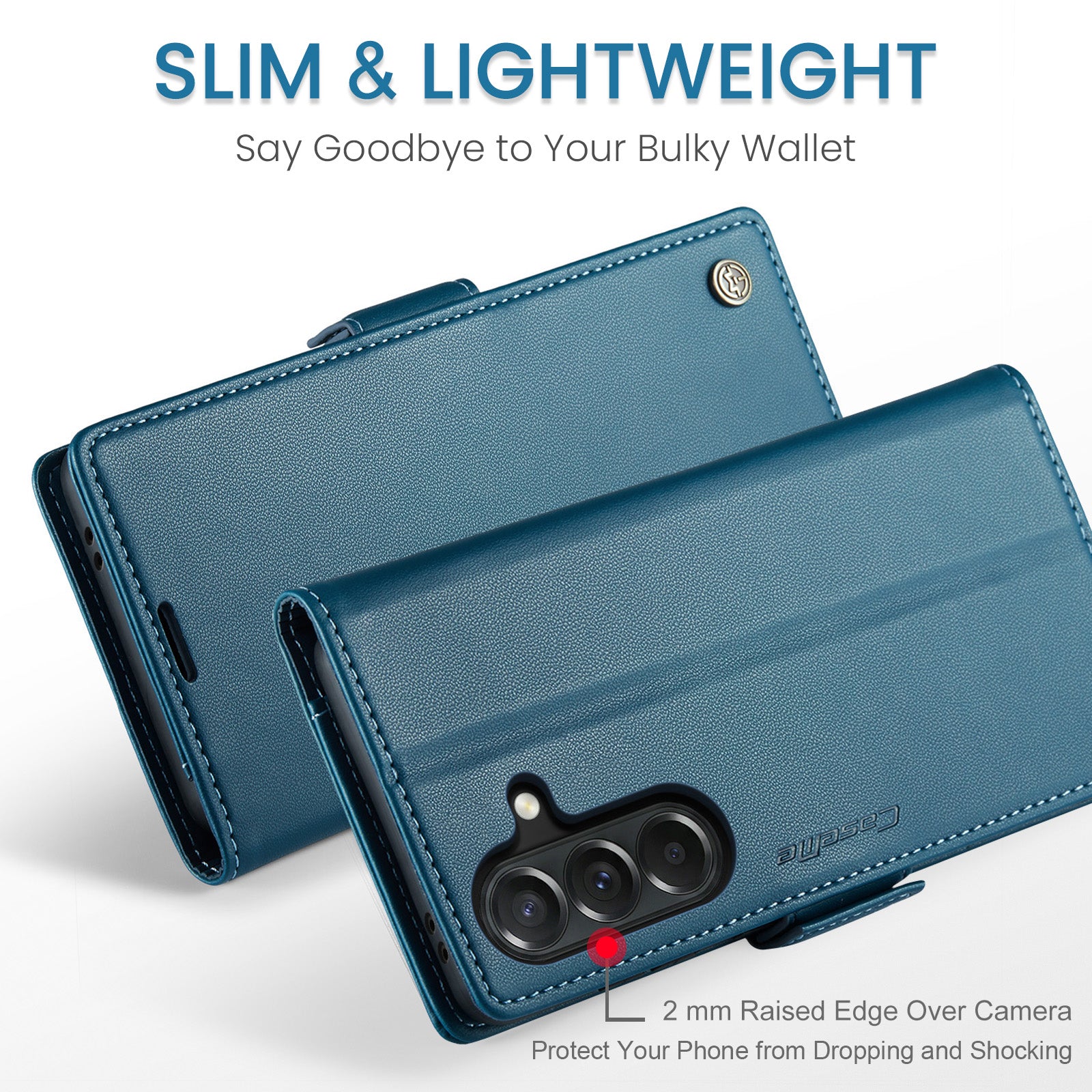 Samsung Galaxy A37 5G CaseMe Retro Wallet Case [Navy]
