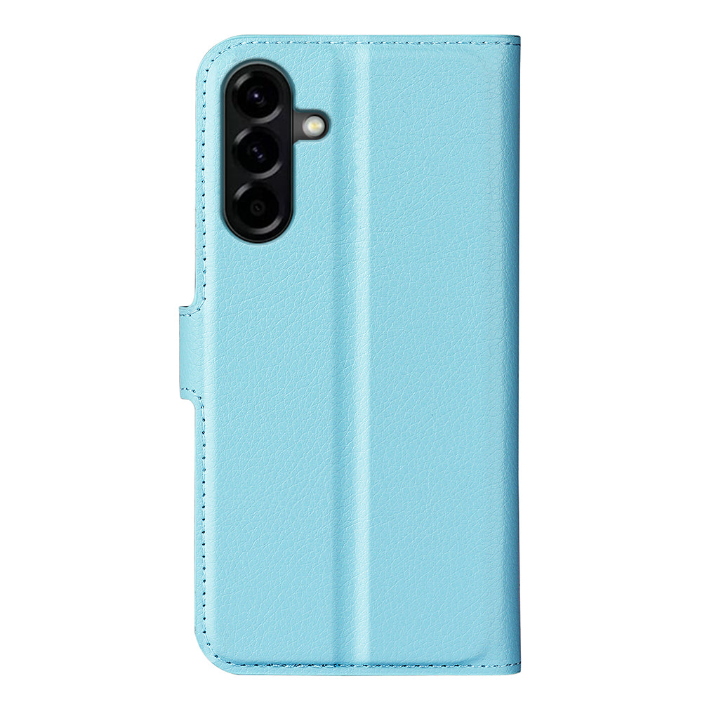 Wallet Case for Samsung Galaxy A57 5G – PU Leather Flip Cover with Card Holder & Stand [LightBlue]