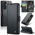 Samsung Galaxy A56 5G CaseMe Retro Wallet Case [Black] - Black