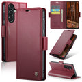 Samsung Galaxy A56 5G CaseMe Retro Wallet Case [Maroon] - Maroon