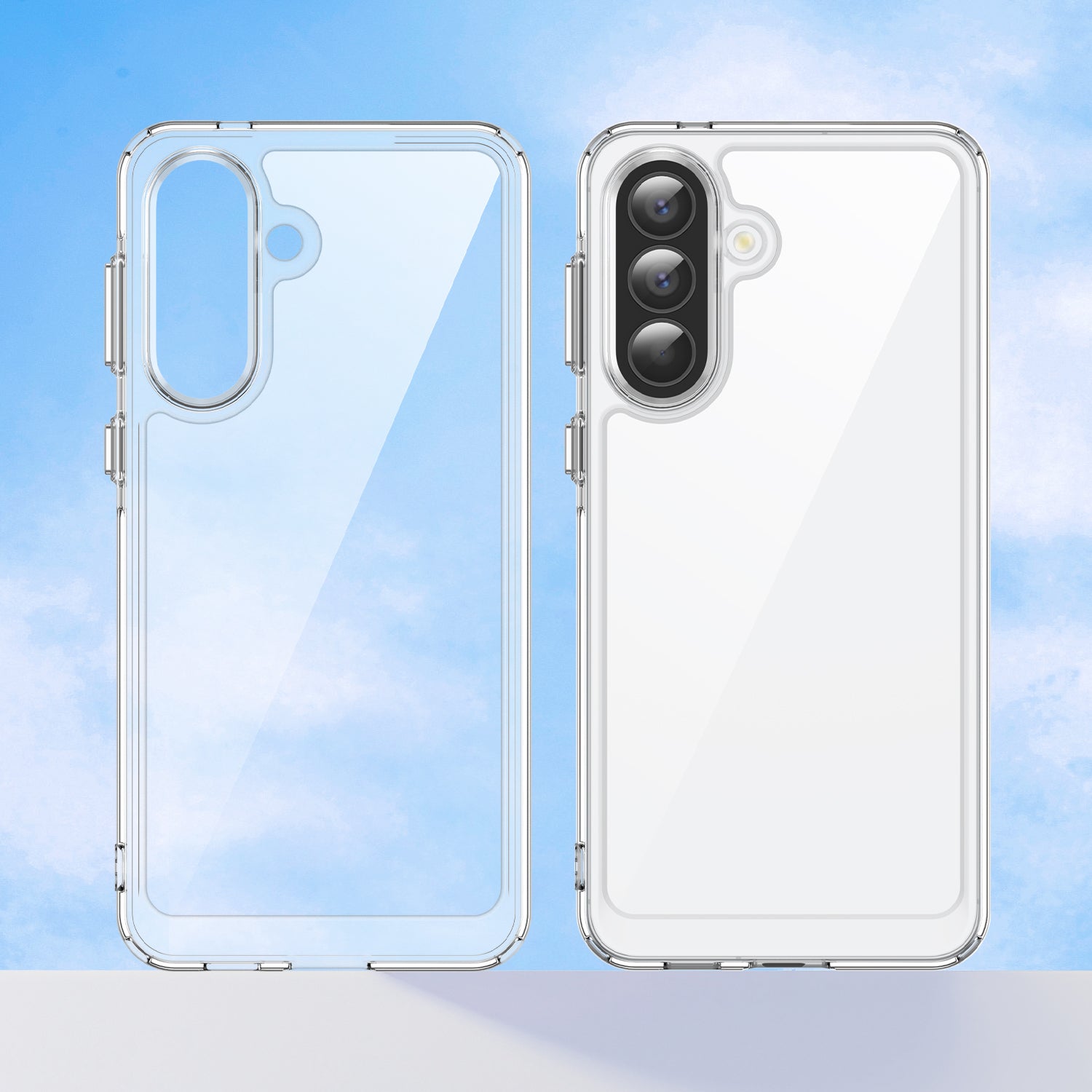 Samsung Galaxy A57 5G Soft TPU Bumper Shockproof Cover Case [Clear]