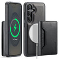 Samsung Galaxy S25FE DG.Ming MagSafe Wallet Case [Black] - Black