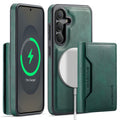 Samsung Galaxy S25FE DG.Ming MagSafe Wallet Case [Green] - Green