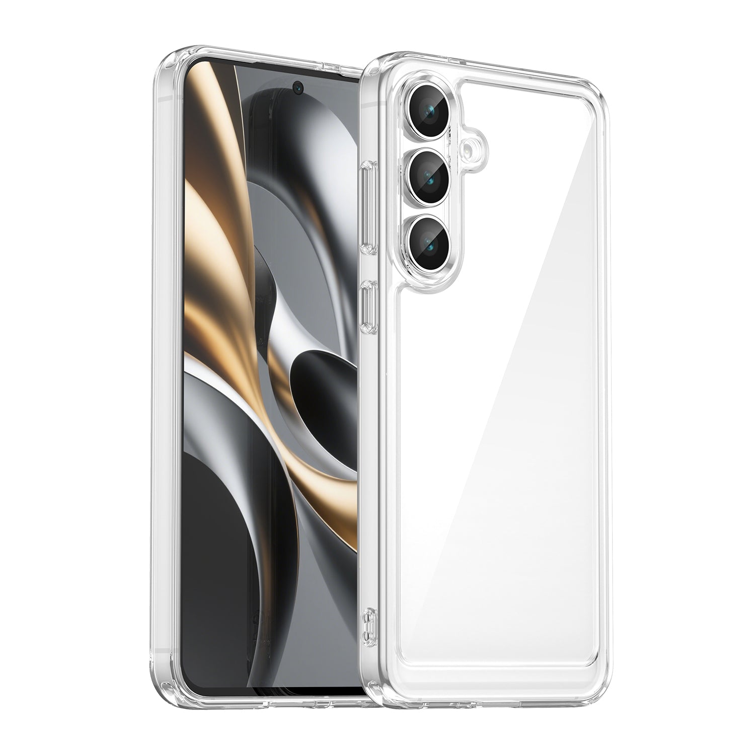 Samsung Galaxy S25FE Soft TPU Bumper Case [Clear]