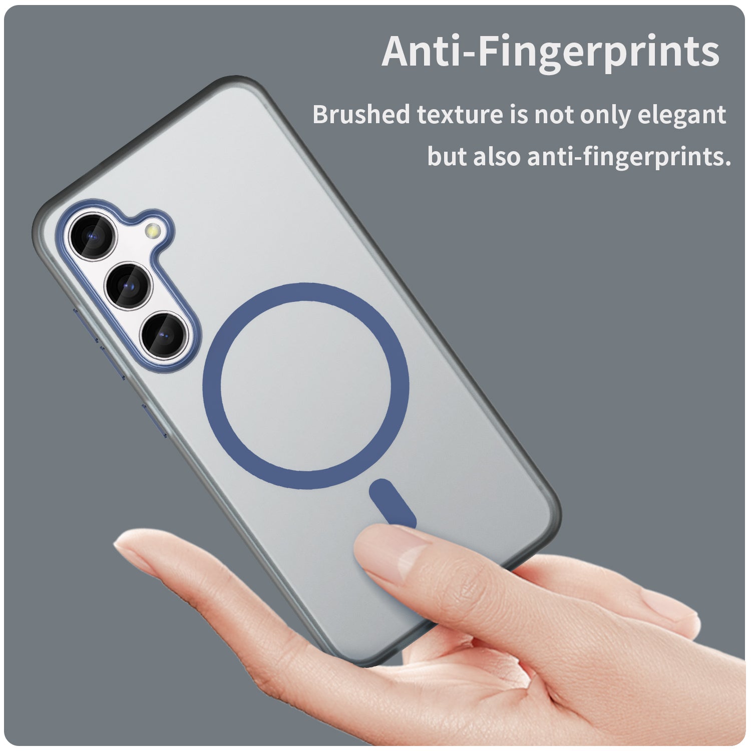 Samsung Galaxy S24 / S25 MagSafe Soft Matte Case [Navy]