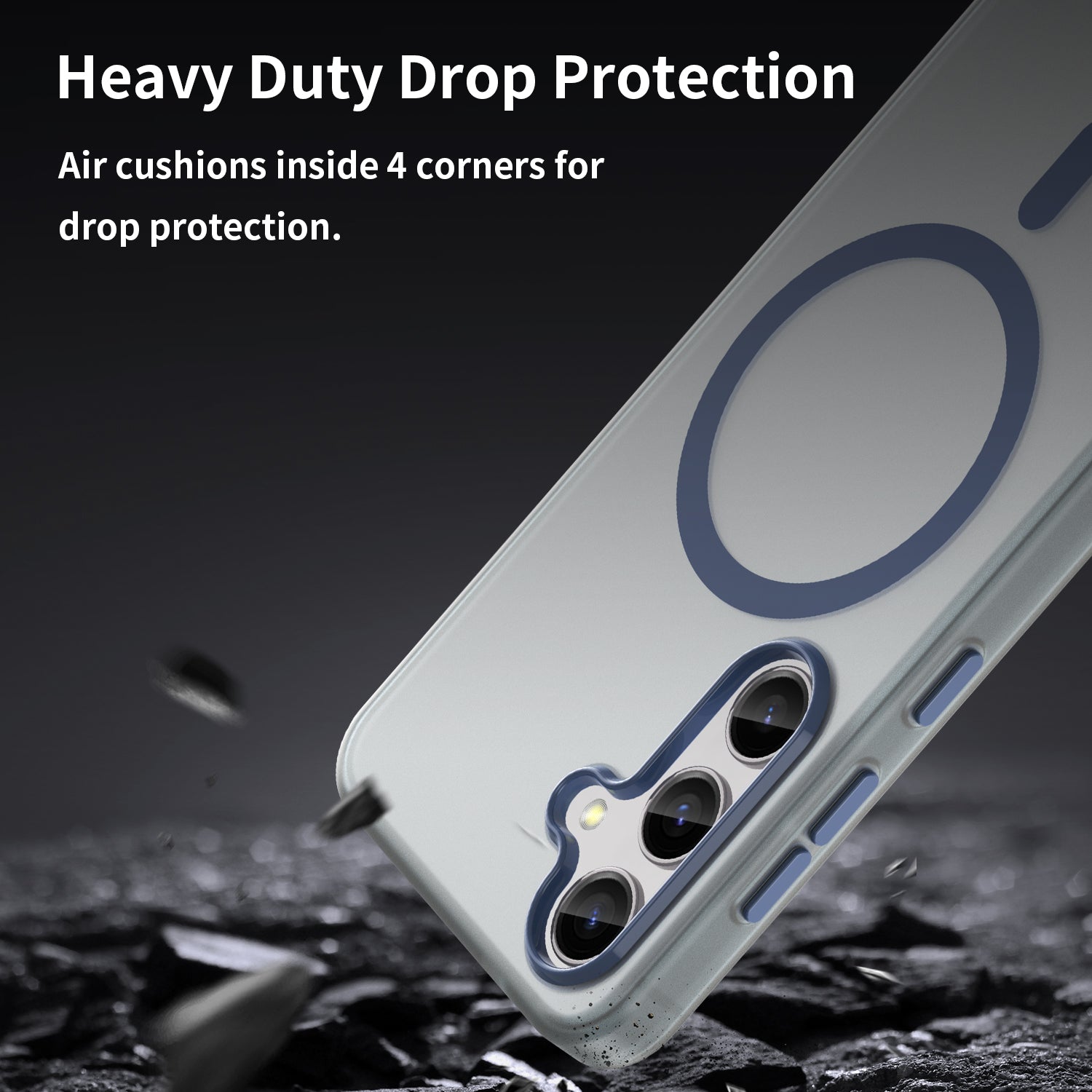 Samsung Galaxy S24 / S25 MagSafe Soft Matte Case [Navy]